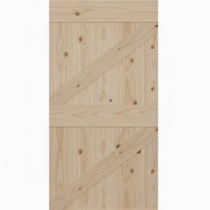 Double Z-Brace Plank Barn Door Only