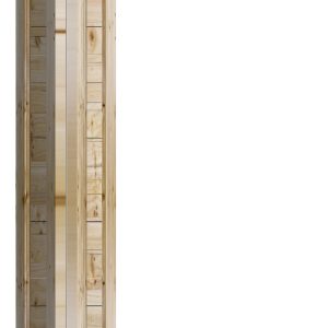 Pine Bi-Fold Barn Door Including 980mm Rail System