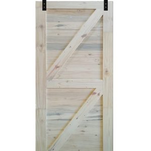 Z Brace Barn Door Including 2000mm Rail System